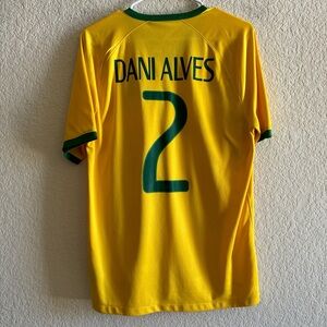 2014-15 Brazil Home #2 Dani Alves Nike Medium